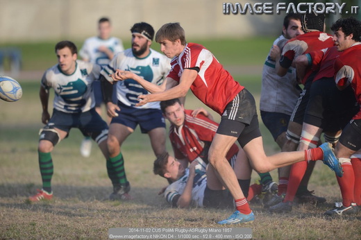 2014-11-02 CUS PoliMi Rugby-ASRugby Milano 1857